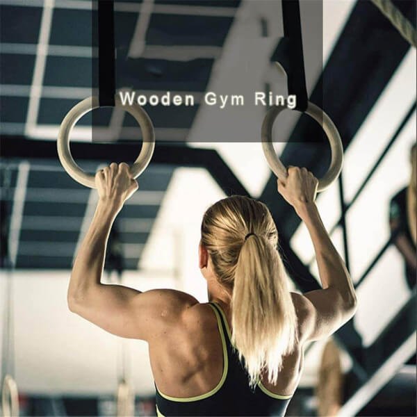 800Sport Wood Gym Rings FT-ER-PS 800sport