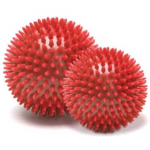 Large & Small Massage Ball – 2 Pack (Red) 800sport