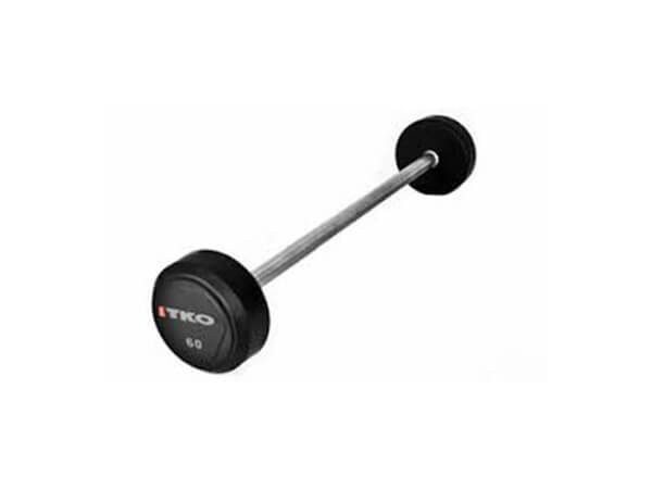 Fixed Straight Bar (Rubber) - 20-110lbs 800sport