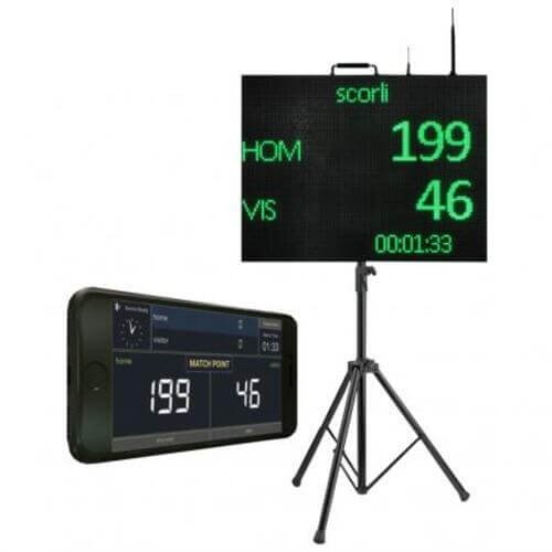 Scorli Portable Wireless Scoreboard with Tripod Stand