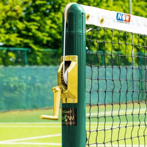 Tecnologia Deportiva Tennis Post Set Aluminium Round - Include Sleeves